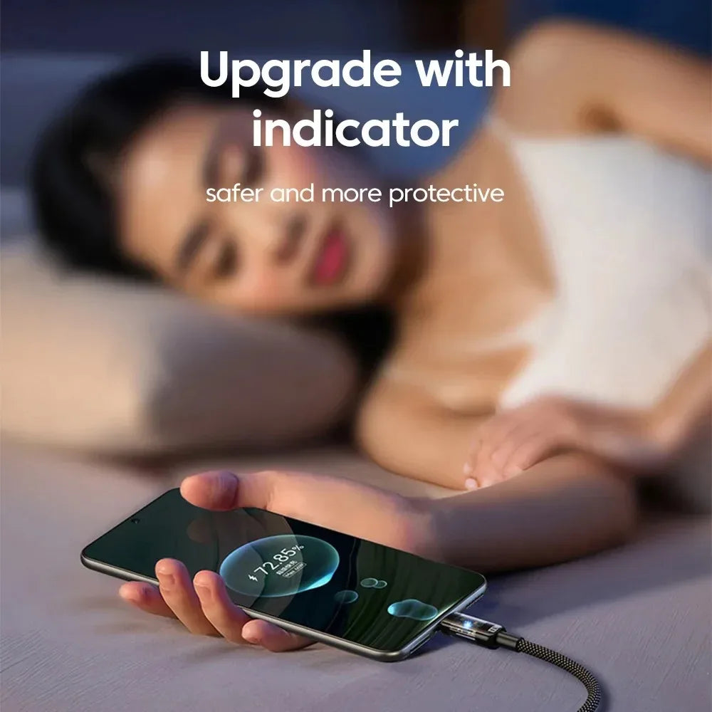 0.25/1/1.5/2M 240W USB-C Super Fast Charging Data Cable with LED Digital Display USB
