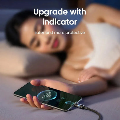 0.25/1/1.5/2M 240W USB-C Super Fast Charging Data Cable with LED Digital Display USB